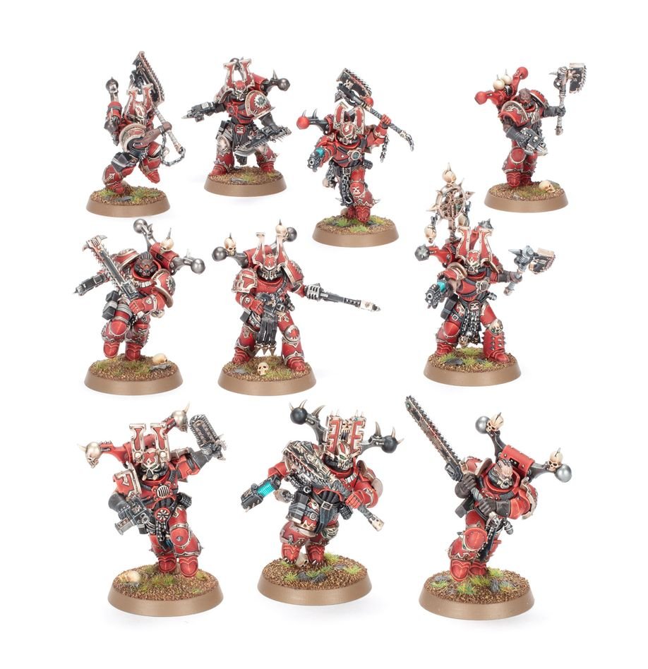 Warhammer 40k World Eaters: Combat Patrol - WiredVillage Games - Games Workshop WiredVillage Games
